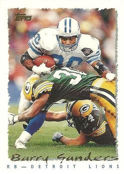 Barry Sanders Detroit Lions 1995 Topps NFL #110